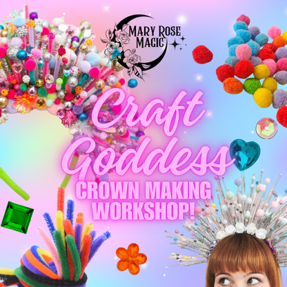 Craft Goddess Crown Making Workshop - Sunday Mar 30, 2025