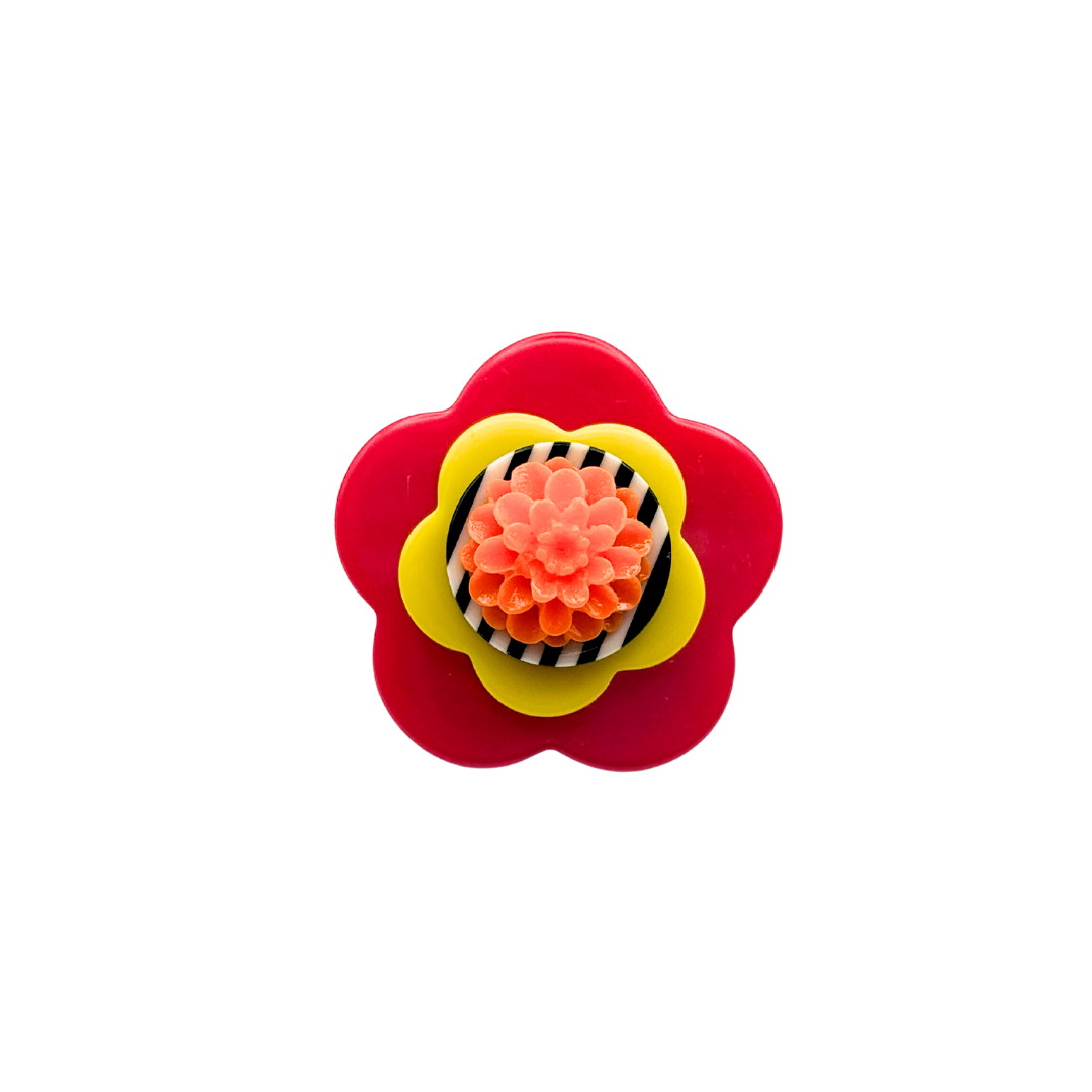 Bold Blooms Cocktail Ring