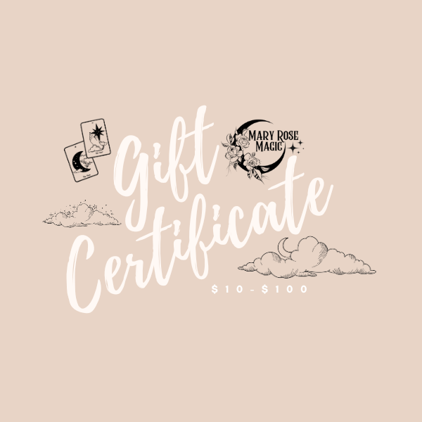 Digital Gift Certificates